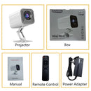 P30 Android 11 Smart Projector WiFi 6 4K 1080P Video Support 1280x720P Native Portable Home Entertainment System