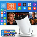 P30 Android 11 Smart Projector WiFi 6 4K 1080P Video Support 1280x720P Native Portable Home Entertainment System