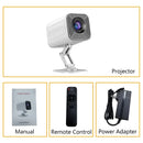 P30 Android 11 Smart Projector WiFi 6 4K 1080P Video Support 1280x720P Native Portable Home Entertainment System